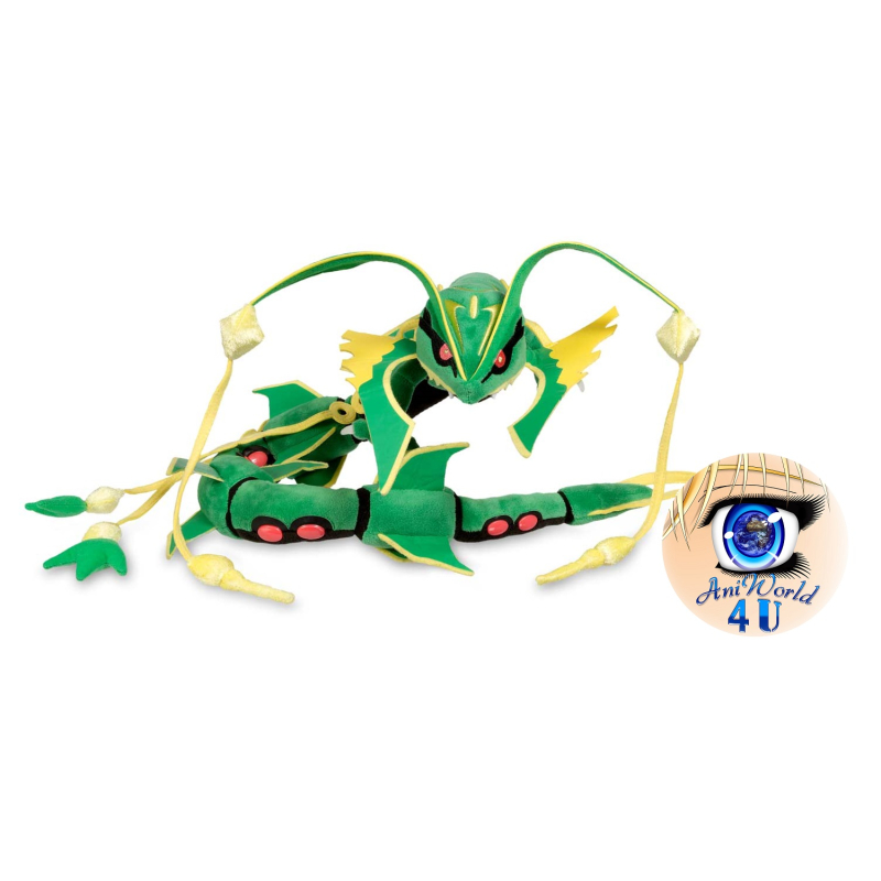 Officiële Pokemon center knuffel Mega Rayquaza  +/- 113cm 